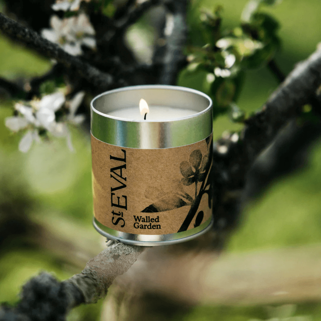 Walled Garden Tin Candle