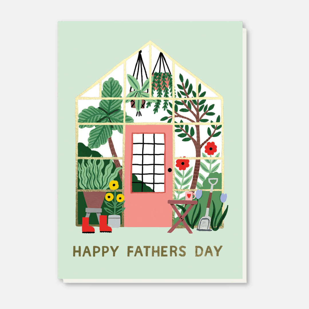 Father's Day Greenhouse Greetings Card