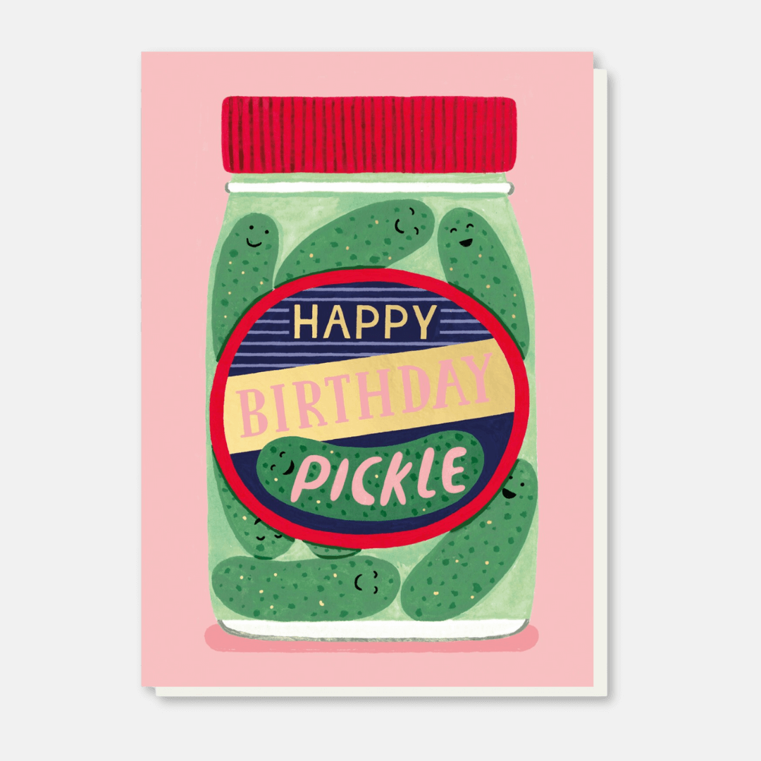 Birthday Pickles Greetings Card