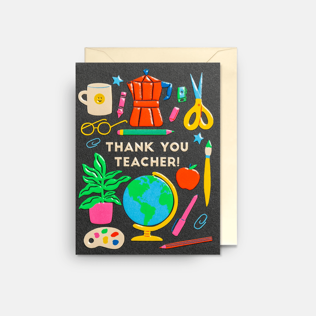 Thank You Teacher! Mini Greetings Card