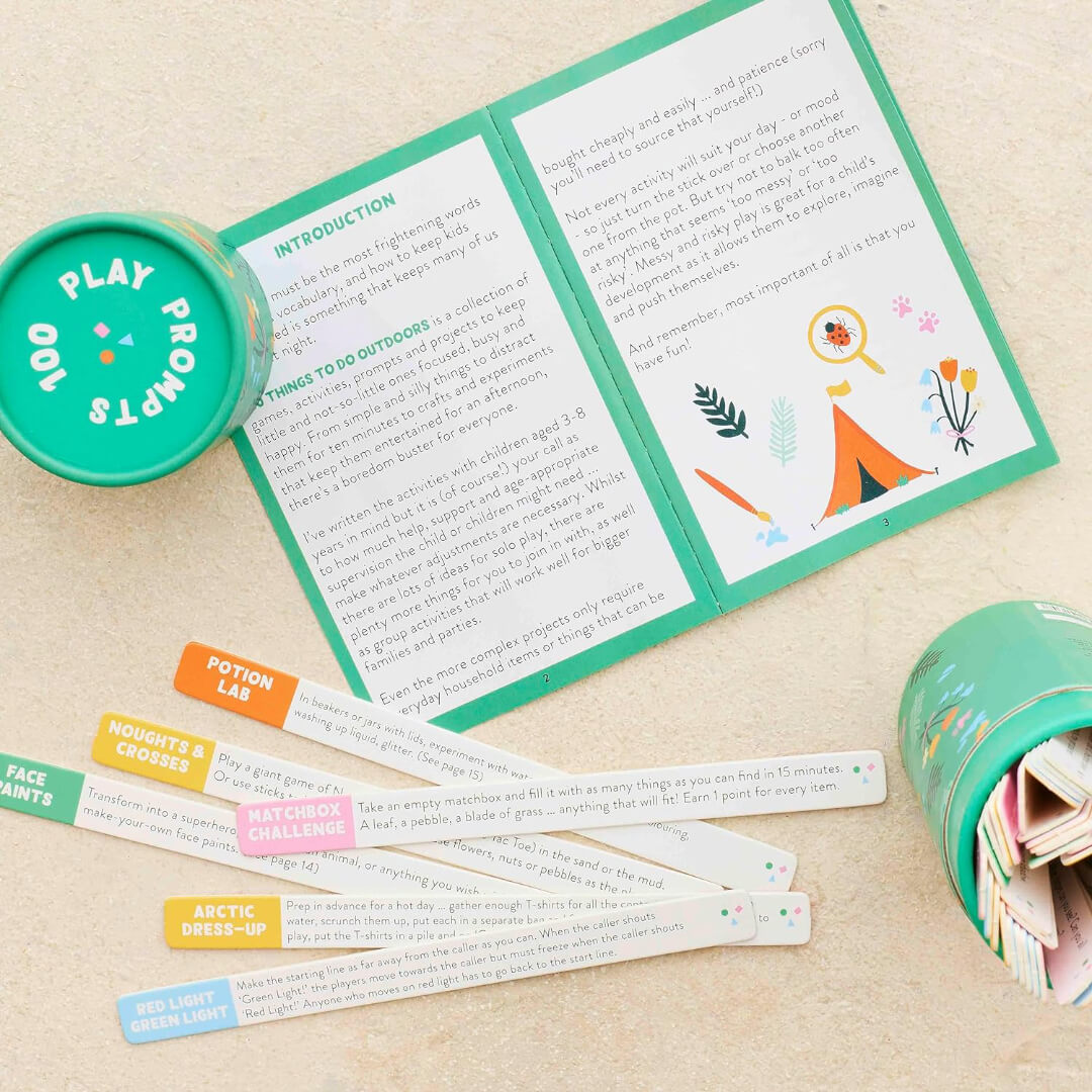 Things to Do Outdoors Play Prompts