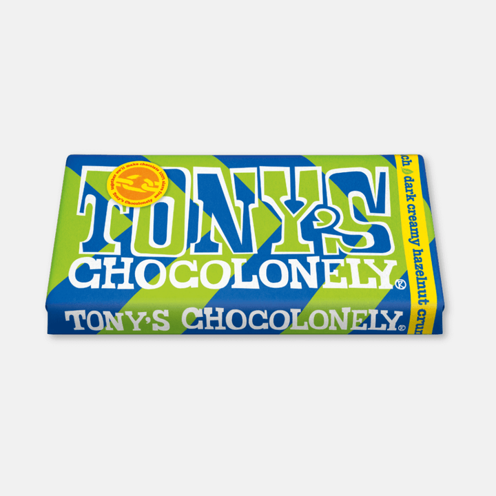 Tony's Chocolonely Dark Creamy Hazelnut Crunch 180g