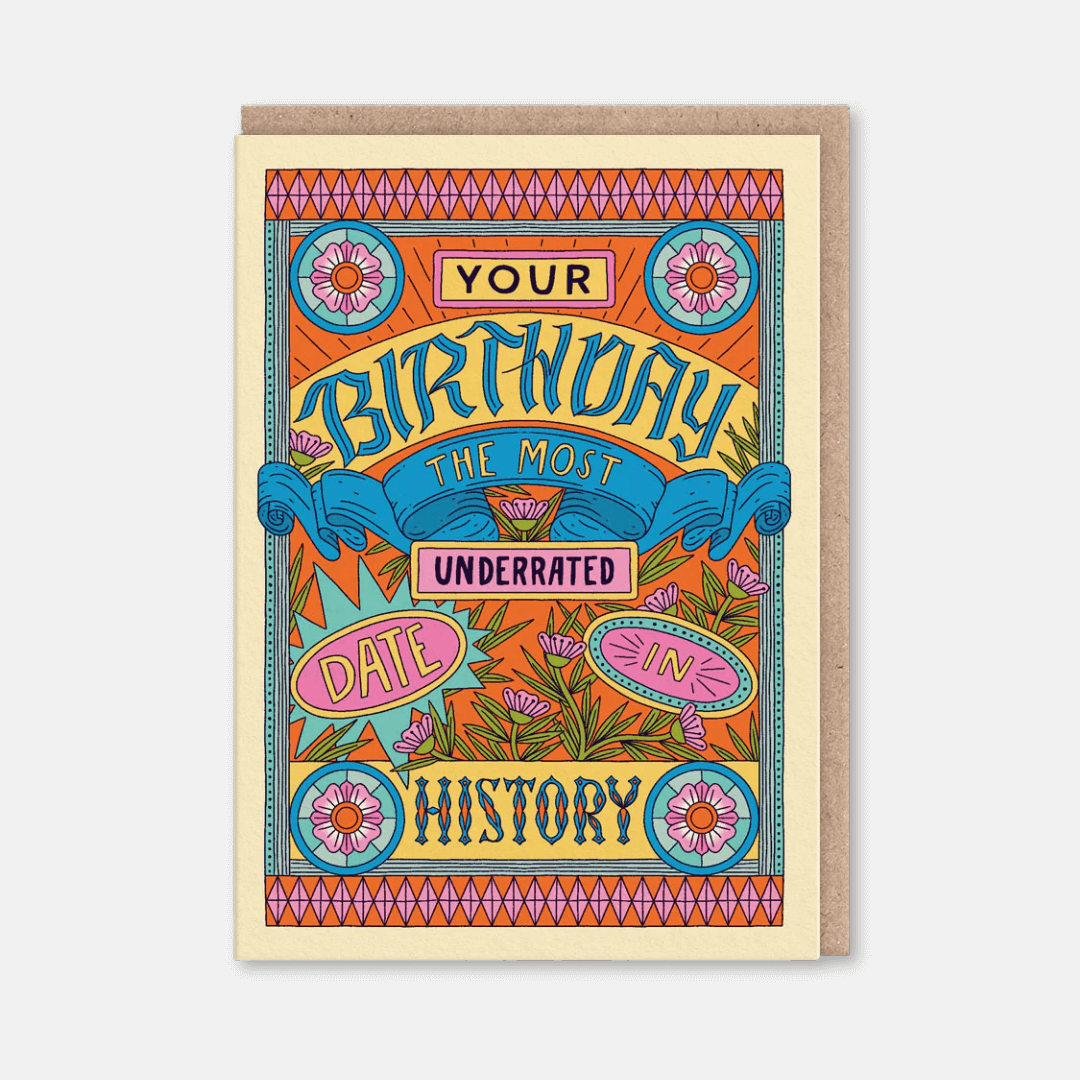 Underrated Date Birthday Greetings Card