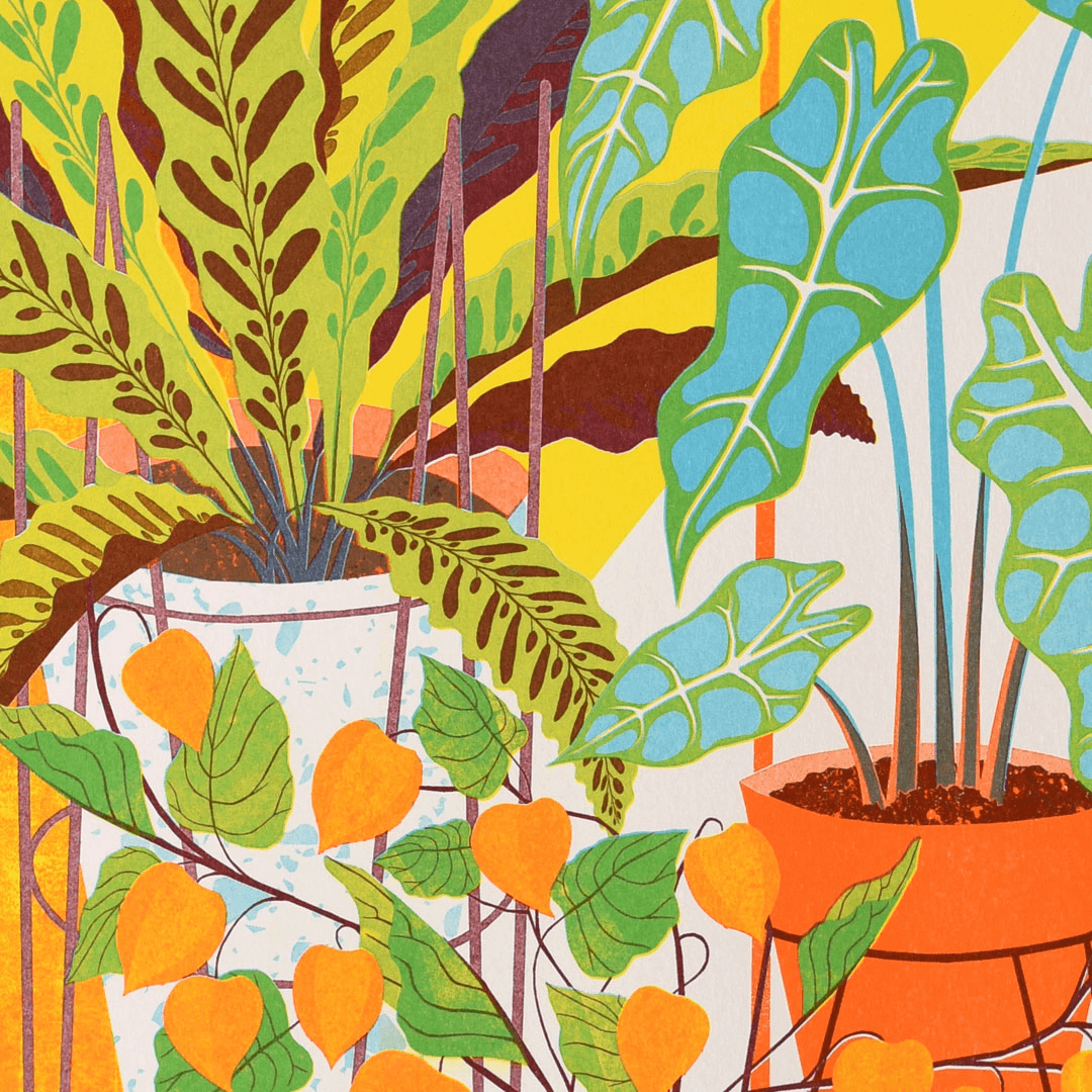 Vessels A3 Risograph Print