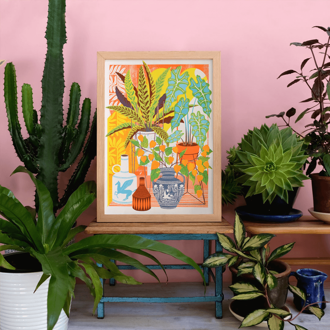 Vessels A3 Risograph Print