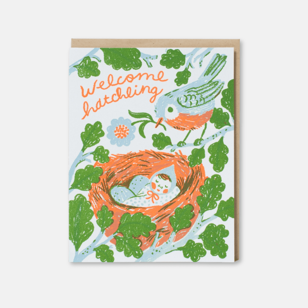 Hatchling New Baby Greeting Card