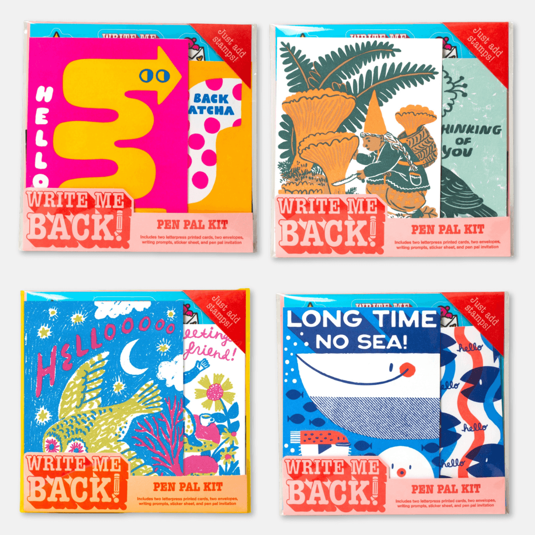 Write Me Back Pen Pal Kits