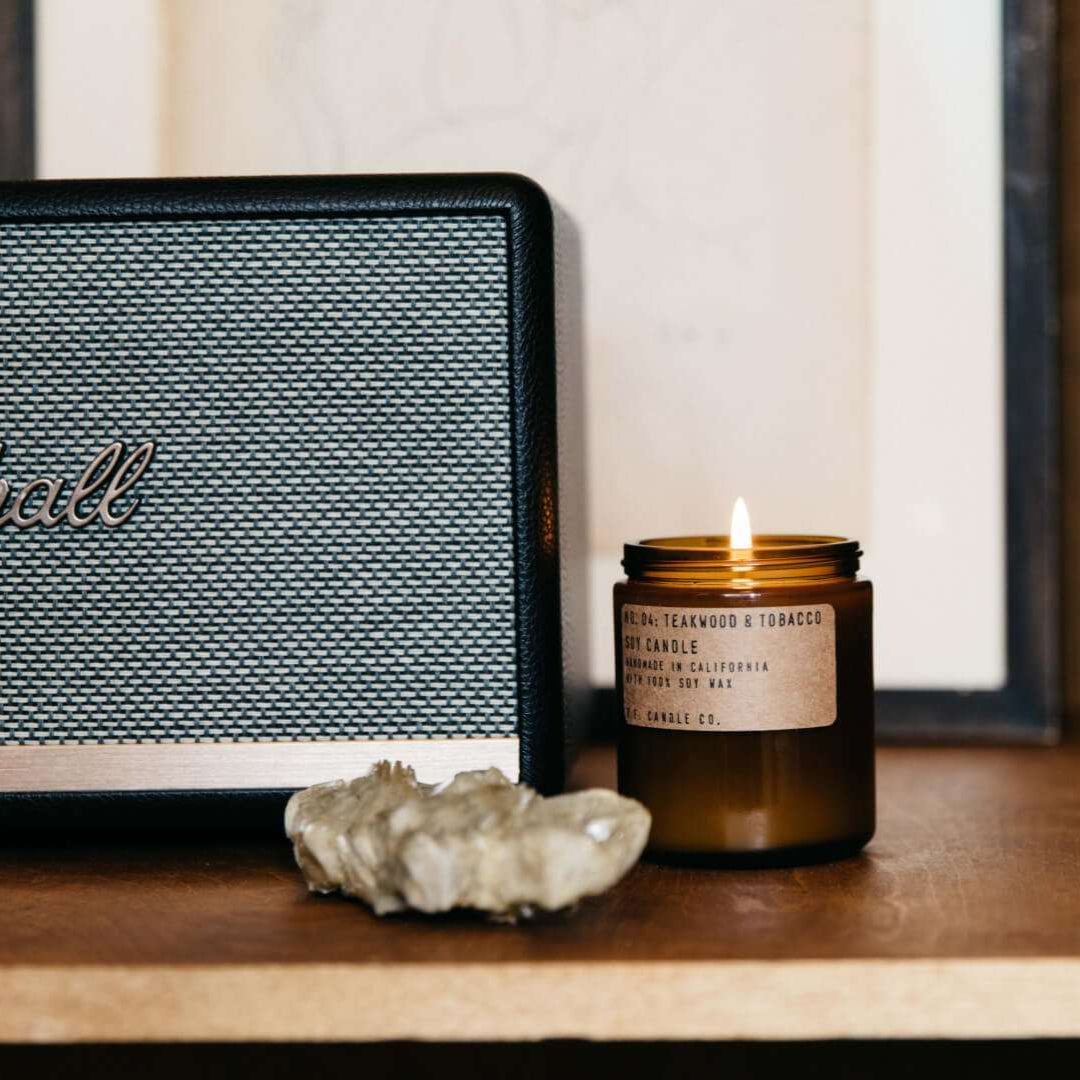 Teakwood & Tobacco Jar Candle