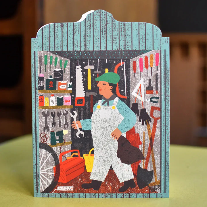 Shed Greetings Card